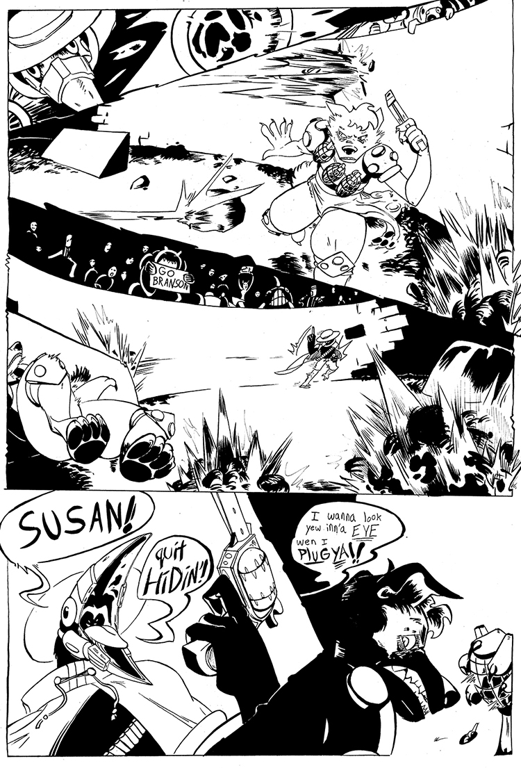 Violent Furs Comic