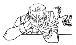 "Yeah kid? That right?"